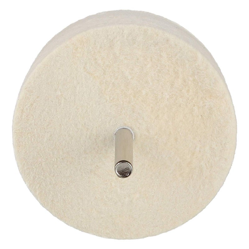 STARVAST 75 mm Felt Polishing Buffing Wheel, 3 inch Wool Polishing Wheel for use with Cerium Oxide Polishing Powder by STARVAST - Image 4